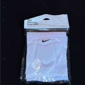 Nike Vapor Elite White Knee Pads